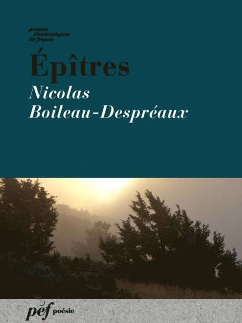 Nicolas Boileau-Despreaux - Épîtres, E-bok