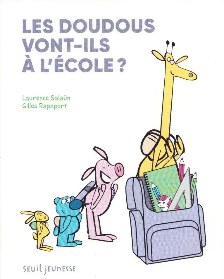Laurence Salaün - Do Stuffed Animals Go to School? (Franska), Inbunden. Tillgänglighet: Lägg i varukorg