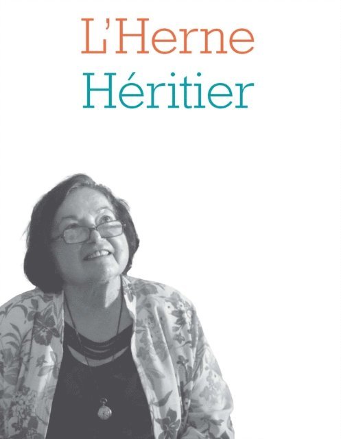Salvatore d'Onofrio, Emmanuel Terray - Cahier de L'Herne N°124 : Françoise Héritier, E-bok