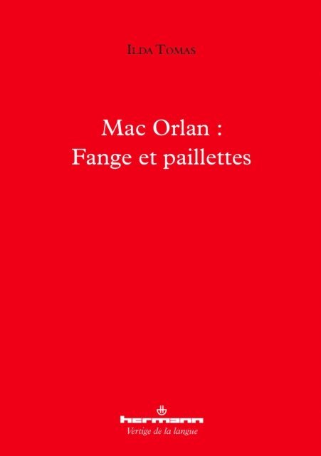 Mac Orlan : Fange et paillettes