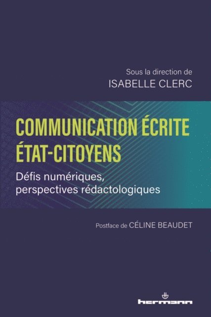 Isabelle Clerc - Communication écrite Etat-citoyens, E-bok
