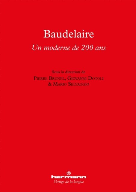 Pierre Brunel - Baudelaire, E-bok