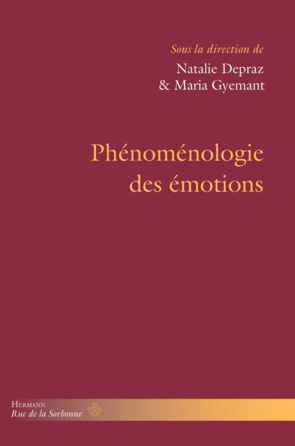 Natalie Depraz - Phénoménologie des émotions, E-bok