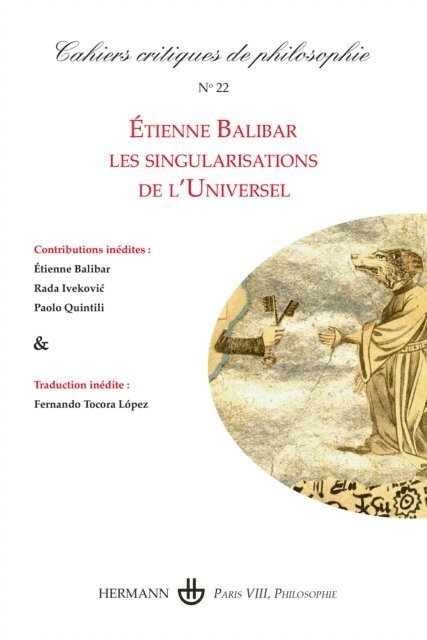 Bruno Cany - Cahiers critiques de philosophie n° 22, E-bok