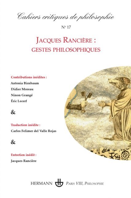 Bruno Cany - Cahiers critiques de philosophie n°17, E-bok