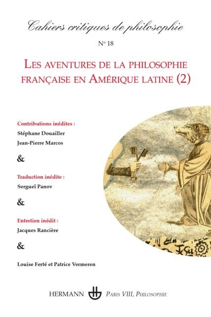 Bruno Cany - Cahiers critiques de philosophie n°18, E-bok