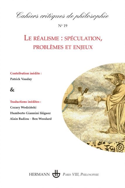 Bruno Cany - Cahiers critiques de philosophie n°19, E-bok