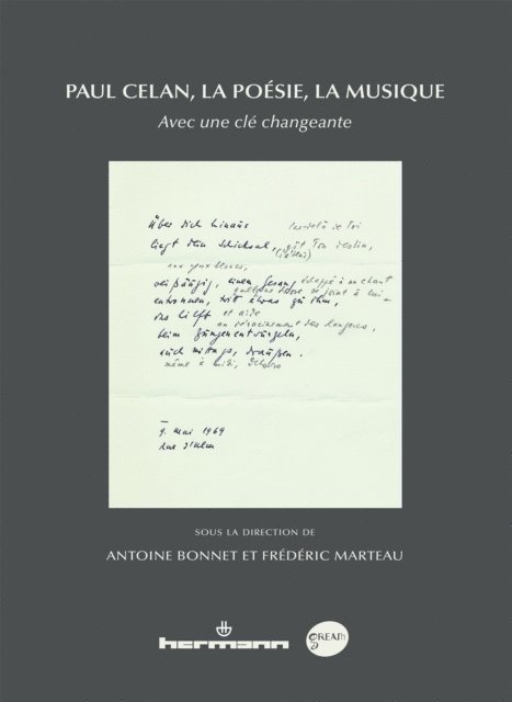 Antoine BONNET - Paul Celan, la poésie, la musique, E-bok