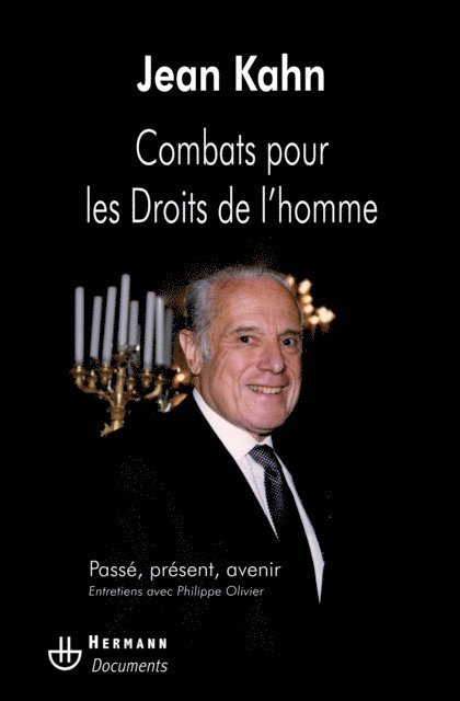Jean Kahn, Philippe OLIVIER - Combats pour les droits de l'homme, E-bok