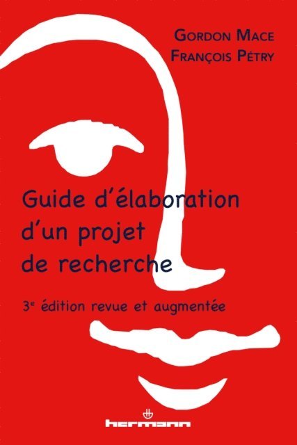 Gordon Mace - Guide d'élaboration d'un projet de recherche, E-bok