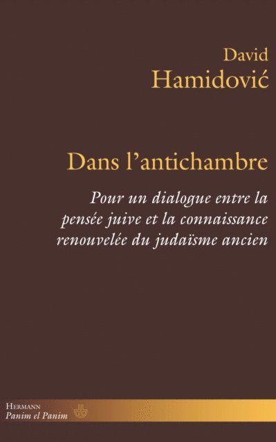 David Hamidovic - Dans l'antichambre, E-bok