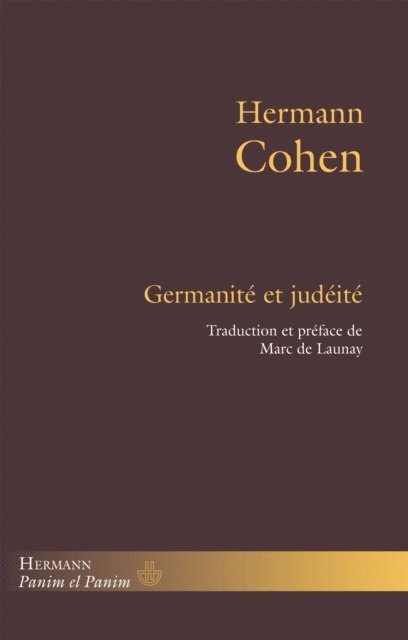 Hermann Cohen - Germanité et judéité, E-bok