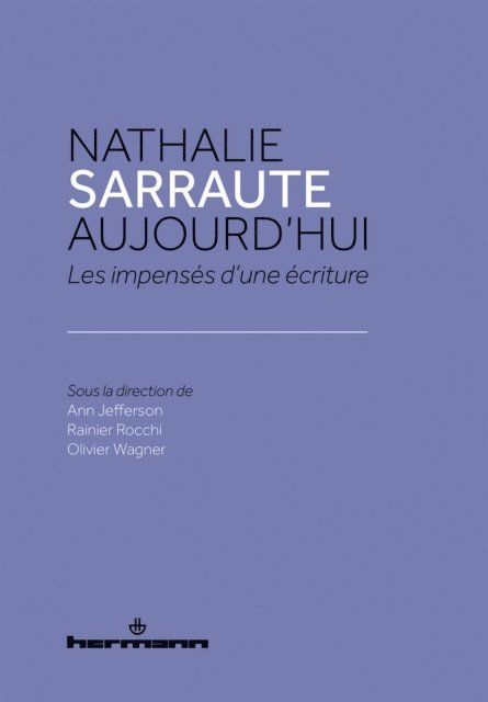 Ann Jefferson - Nathalie Sarraute aujourd'hui, E-bok