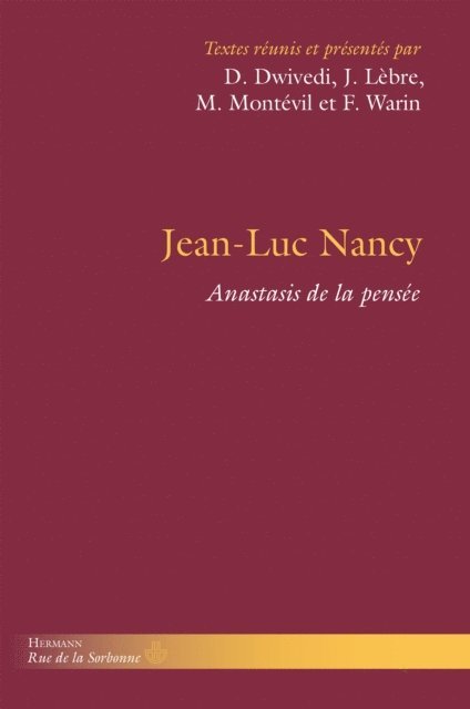 Divya Dwivedi - Jean-Luc Nancy, E-bok