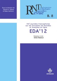 Revue des nouvelles technologies de l''information, nÂ° B-8 EDA''12