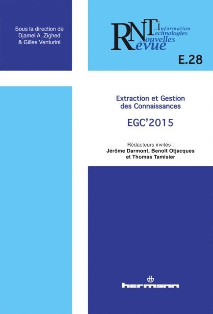Gilles Venturini - RNTI E.28, E-bok