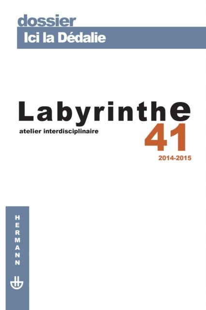 Marc Aymes - Revue Labyrinthe n°41, E-bok