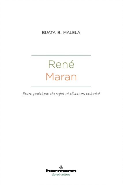 Christophe Premat, Buata B. Malela - René Maran, E-bok
