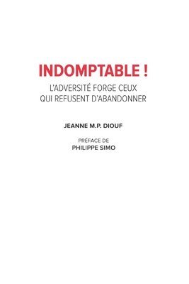 Jeanne Diouf - Indomptable !, Häftad