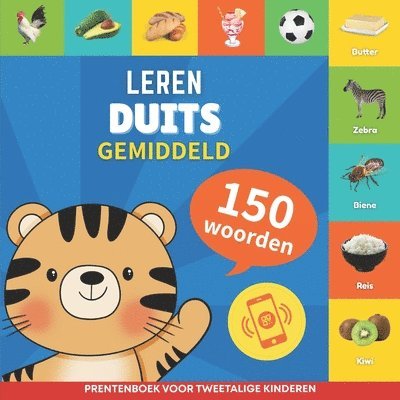 Gnb, GnB - Leer Duits - 150 woorden met uitspraken - Gemiddeld, Häftad