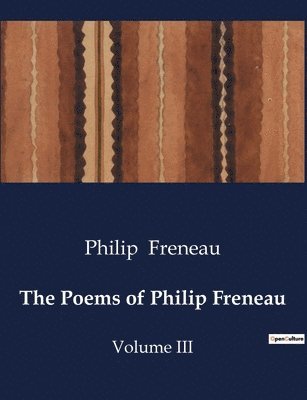 Philip Freneau - Poems of Philip Freneau, Häftad