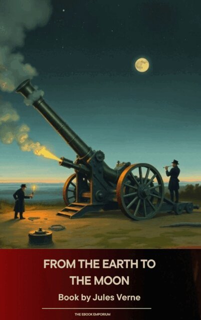 Jules Verne - From the Earth to the Moon, E-bok