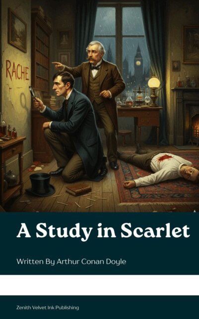 Arthur Conan Doyle - Study in Scarlet, E-bok