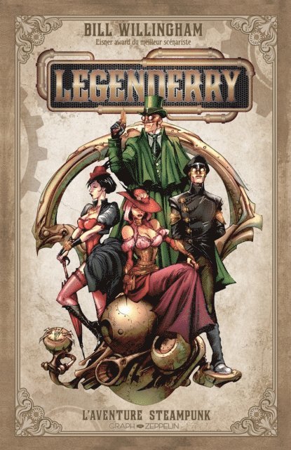 Wes Hartman, Robby Bevard, Sergio Davila - Legenderry, l'Aventure Steampunk, E-bok