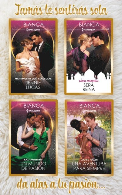 Louise Fuller, Kali Anthony, Carol Marinelli, Jennie Lucas - E-Pack Bianca abril 2025, E-bok