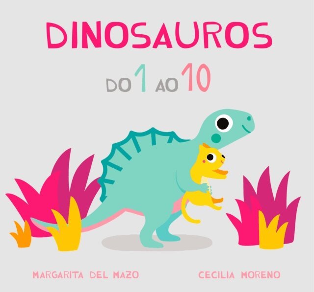 Margarita del Mazo - Dinosauros do 1 ao 10, E-bok