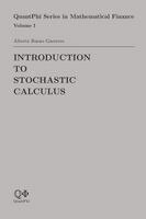 Alberto Bueno Guerrero - Introduction to Stochastic Calculus, Häftad. Tillgänglighet: Lägg i varukorg