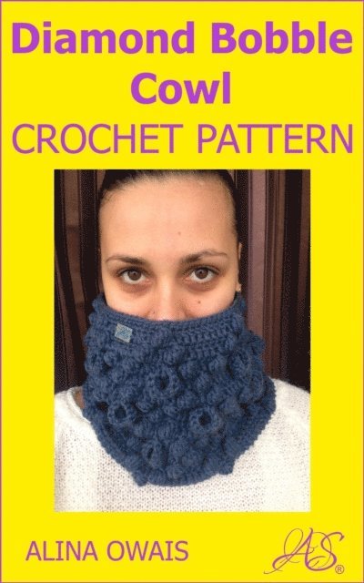 Alina Owais - Diamond Bobble Cowl Crochet Pattern, E-bok. Tillgänglighet: Lägg i varukorg