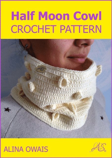 Alina Owais - Half Moon Cowl Crochet Pattern, E-bok. Tillgänglighet: Lägg i varukorg