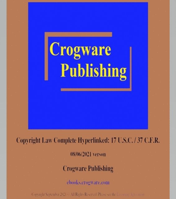 Craig Manfredi - Copyright Law Complete Hyperlinked, E-bok. Tillgänglighet: Lägg i varukorg