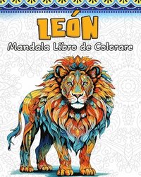 Leo?n Mandala Libro de Colorear