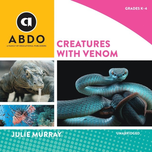 Julie Murray - Creatures with Venom, Ljudbok