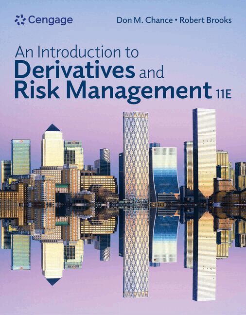 Don Chance, Roberts Brooks - Introduction to Derivatives and Risk Management, Häftad