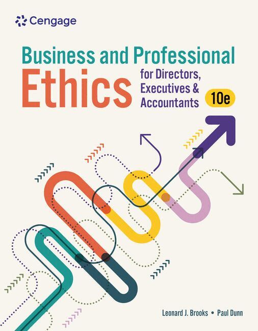 Leonard J. Brooks, Paul Dunn - Business and Professional Ethics, Häftad. Tillgänglighet: Lägg i varukorg