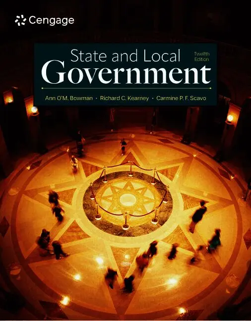 Ann O'M. Bowman, Richard C. Kearney, Carmine Scavo - State and Local Government, Häftad. Tillgänglighet: Lägg i varukorg