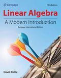 Linear Algebra: A Modern Introduction, Cengage International Edition