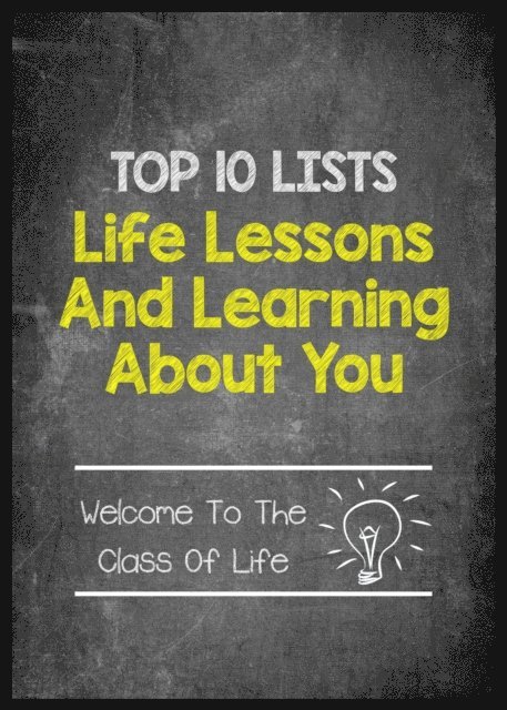 Danny Nandy - Top 10 Lists - Life Lessons and Learning About You, E-bok