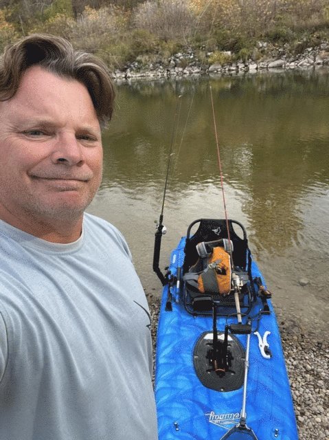 Hook, line and kayak