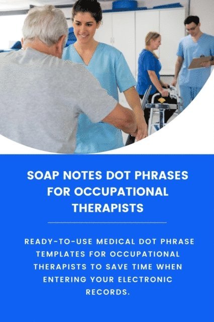 Amanda Symonds - Soap Notes Dot Phrases For Occupational Therapists, E-bok. Tillgänglighet: Lägg i varukorg