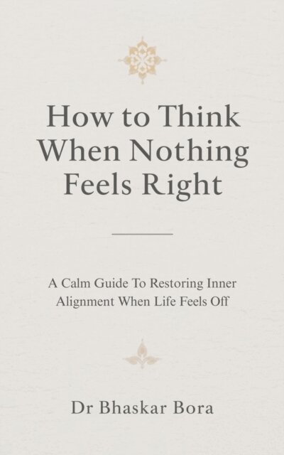 Dr Bhaskar Bora, BHASKAR BORA - How to Think When Nothing Feels Right: A calm guide to restoring inner alignment when life feels off, E-bok. Tillgänglighet: Lägg i varukorg