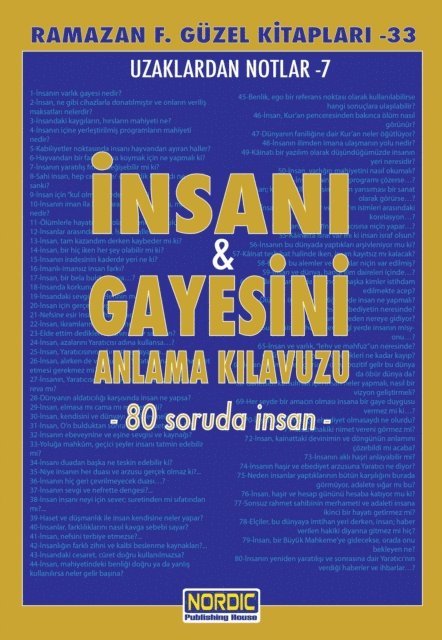 R. Faruk Guzel - Insani ve Gayesini Anlama Kilavuzu (80 Soruda Insan), E-bok. Tillgänglighet: Lägg i varukorg