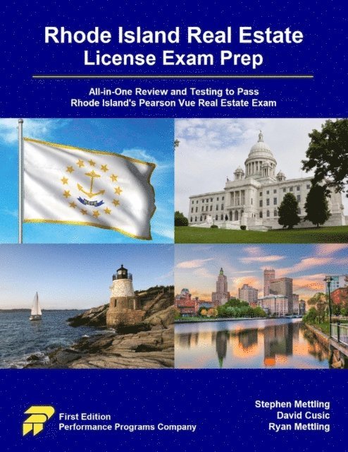 Ryan Mettling, David Cusic, Stephen Mettling - Rhode Island Real Estate License Exam Prep: All-in-One Review and Testing to Pass Rhode Island's Pearson Vue Real Estate Exam, E-bok