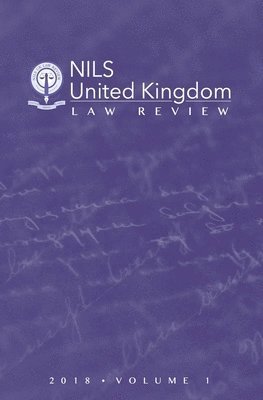 Nils - NILS United Kingdom Law Review, Häftad