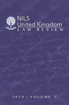 Nils - NILS United Kingdom Law Review, Häftad