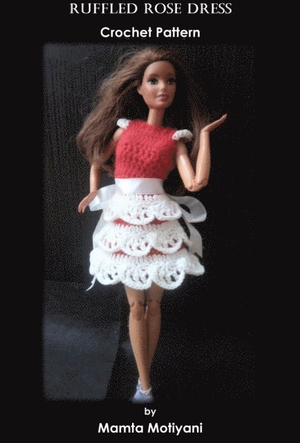 Mamta Motiyani - Ruffled Rose Dress | Crochet Pattern, E-bok. Tillgänglighet: Lägg i varukorg