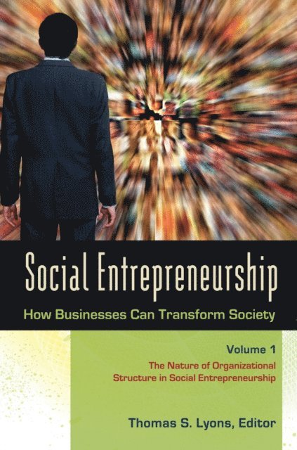 Thomas S. Lyons - Social Entrepreneurship, E-bok